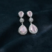 Necklace Pear Drop With Earrings