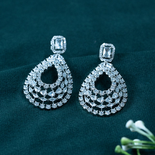 Luxury Silver Necklace Set