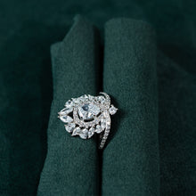 Radiant Halo Statement Ring