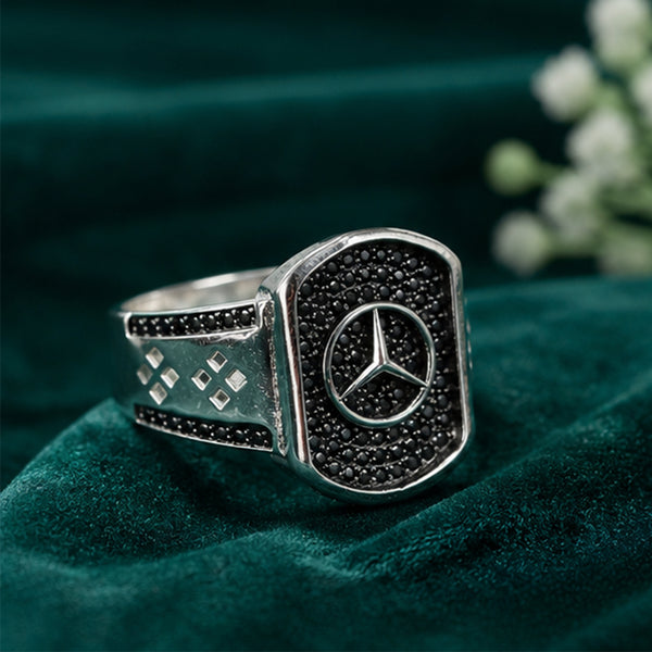 Mercedes-Inspired Gents Ring