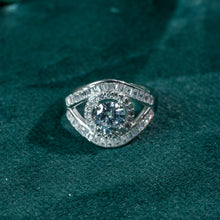 Radiant Halo Ladies Ring