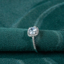 Timeless Cushion Halo Ring