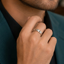 925 Sterling Silver Diamond-Style Band Ring